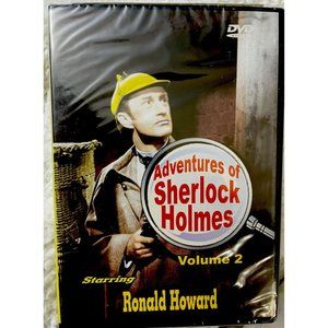NEW Factory Sealed The Adventures of Sherlock Holmes Vol. 2 (DVD 2004) B/W